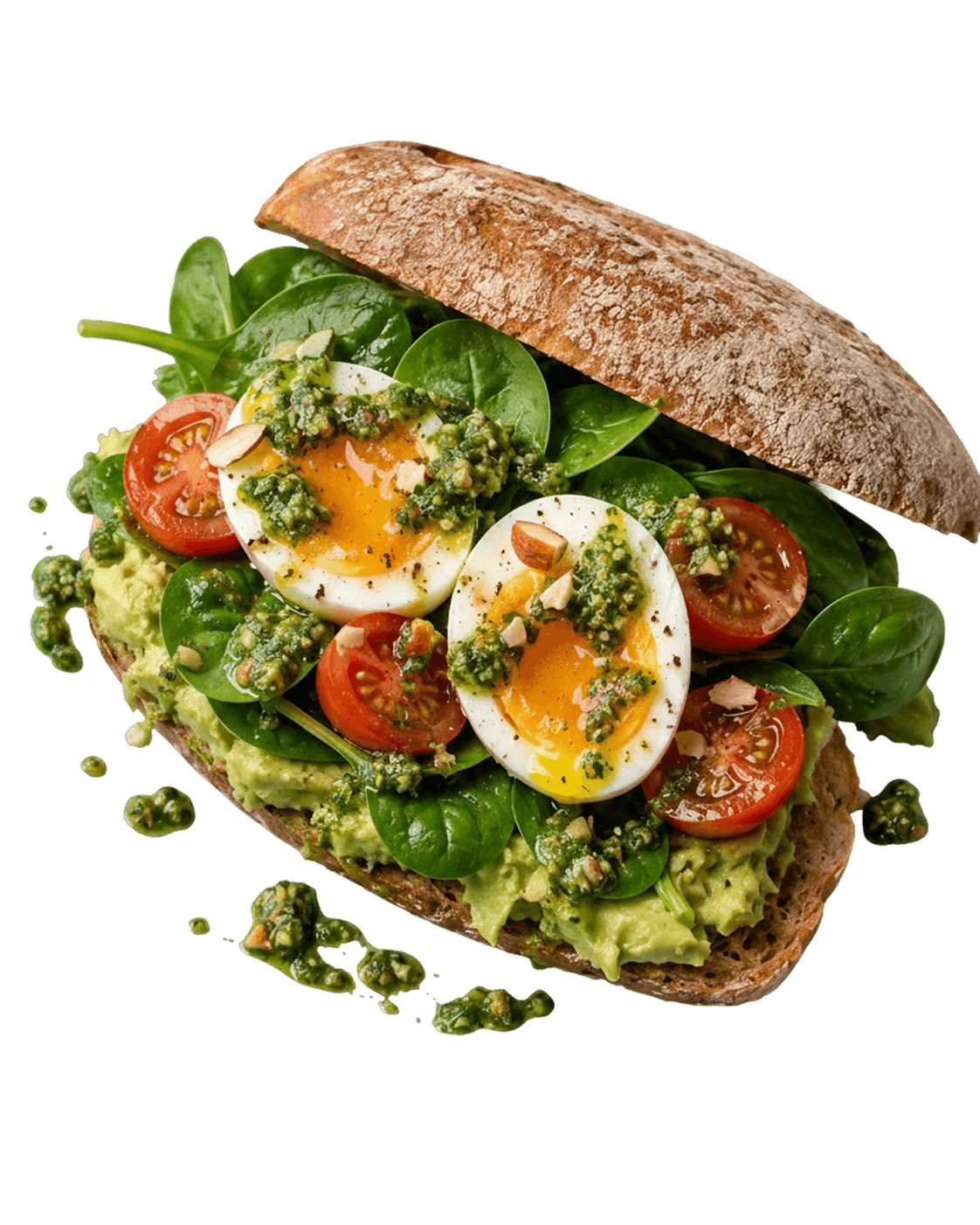 Smashed avocado